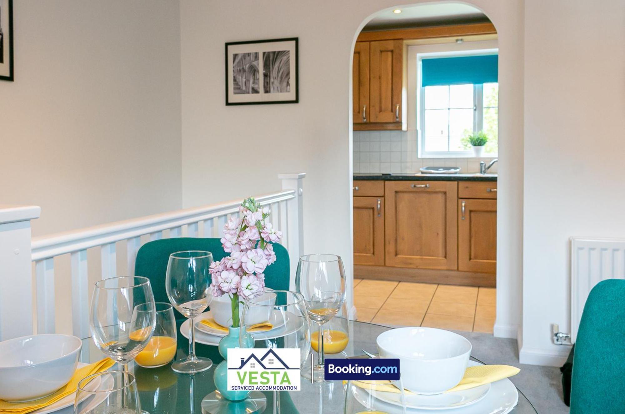 Three Bedroom Apartment By Vesta Serviced Accommodation & Short Lets Hatfield With Free Parking Eksteriør bilde